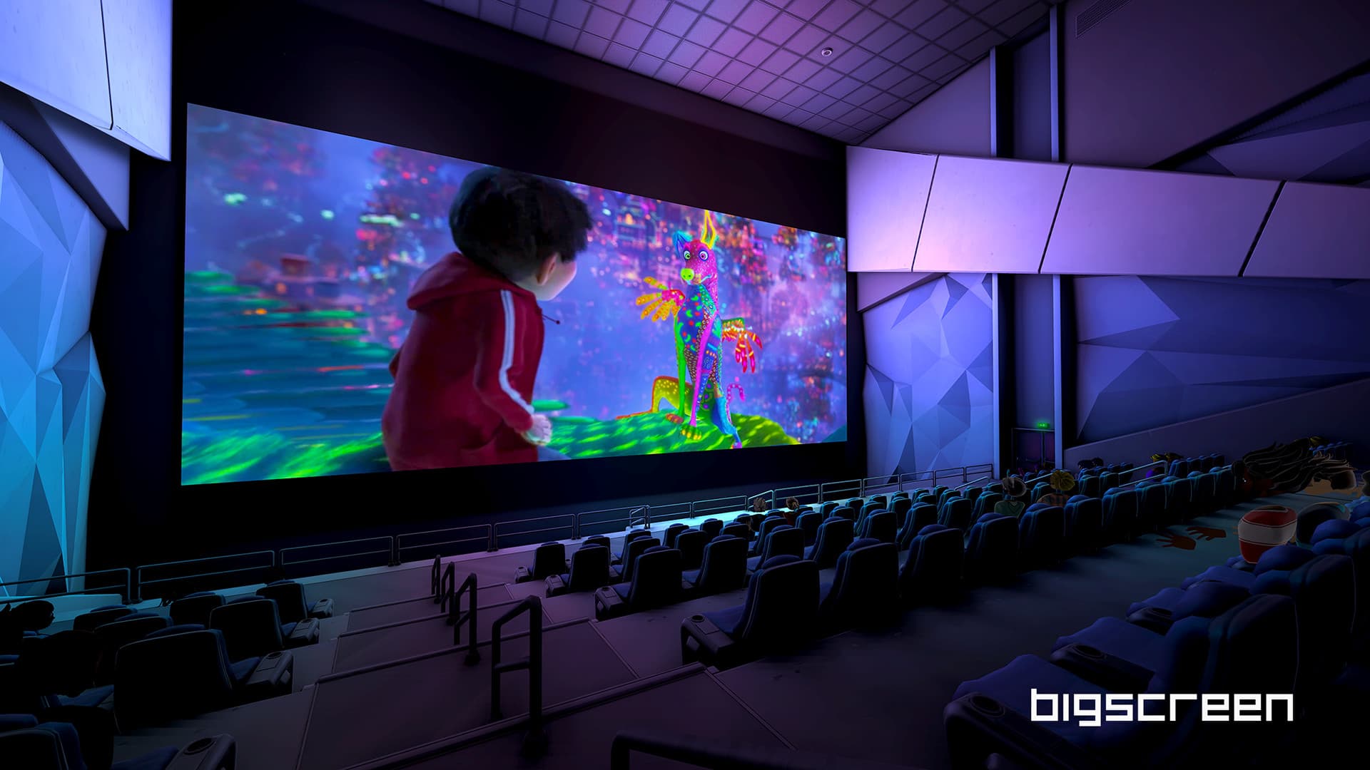 Bigscreen virtual reality artwork