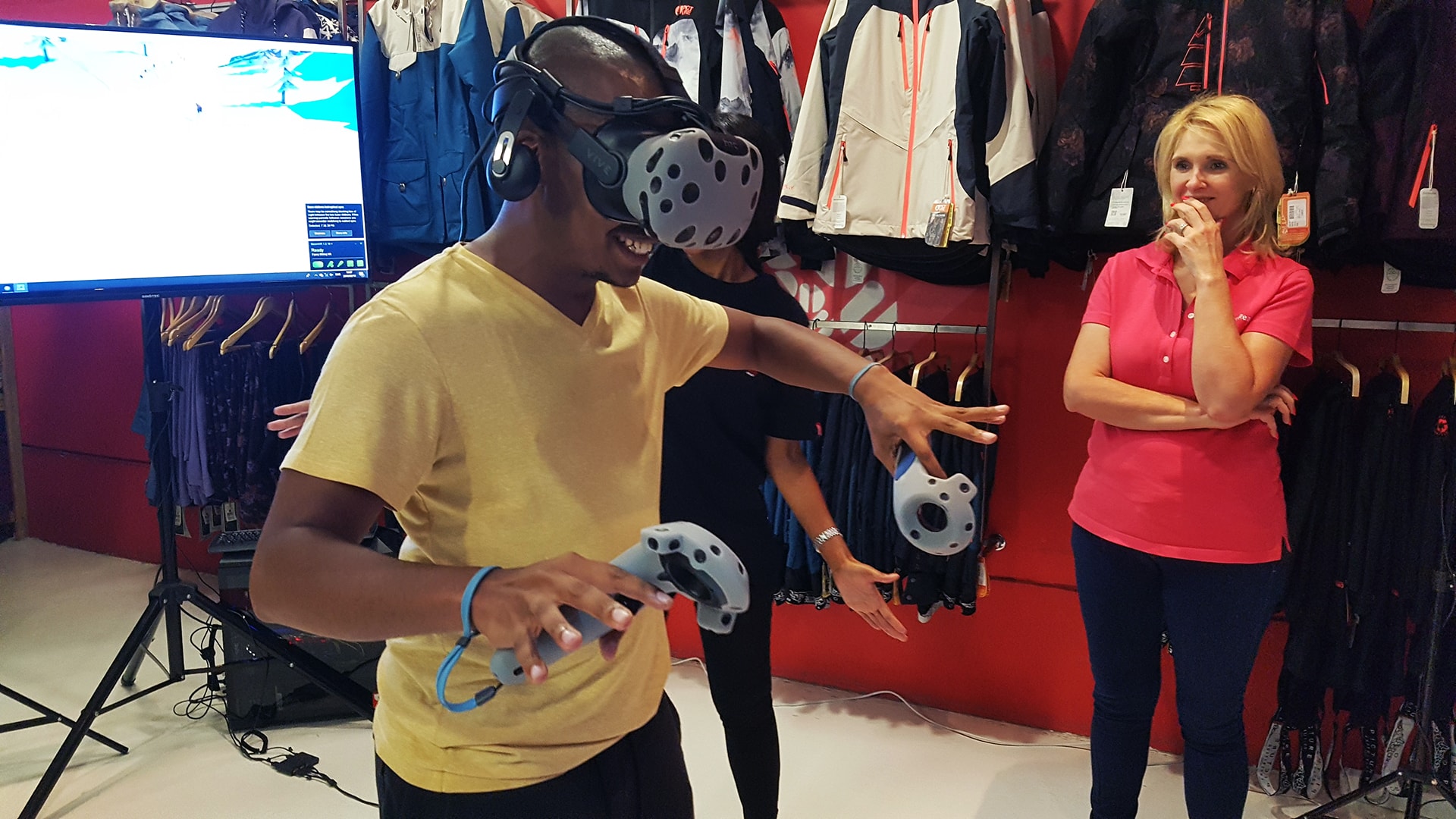 Virtual reality extreme sports