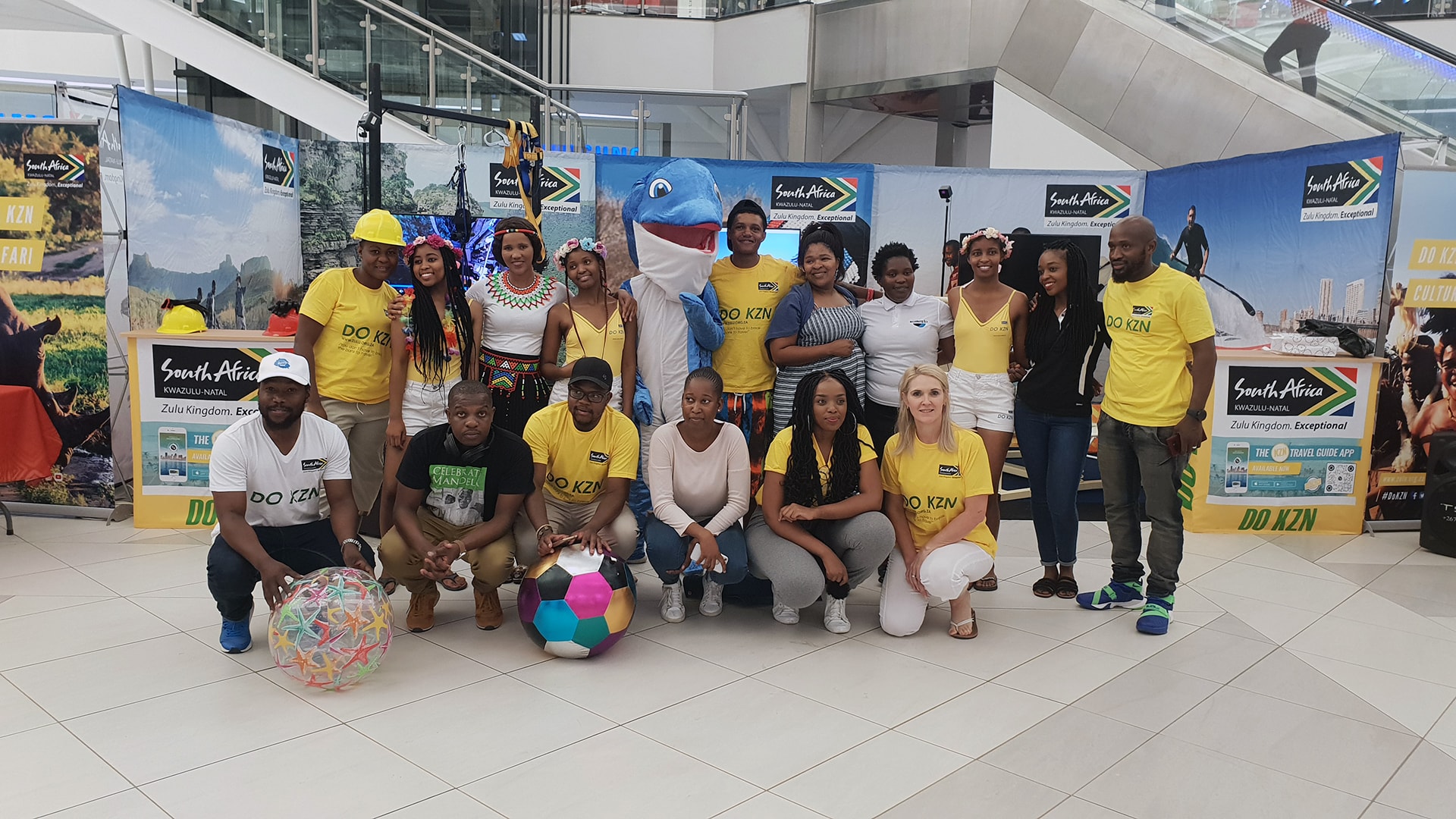 Virtual reality team Botswana events