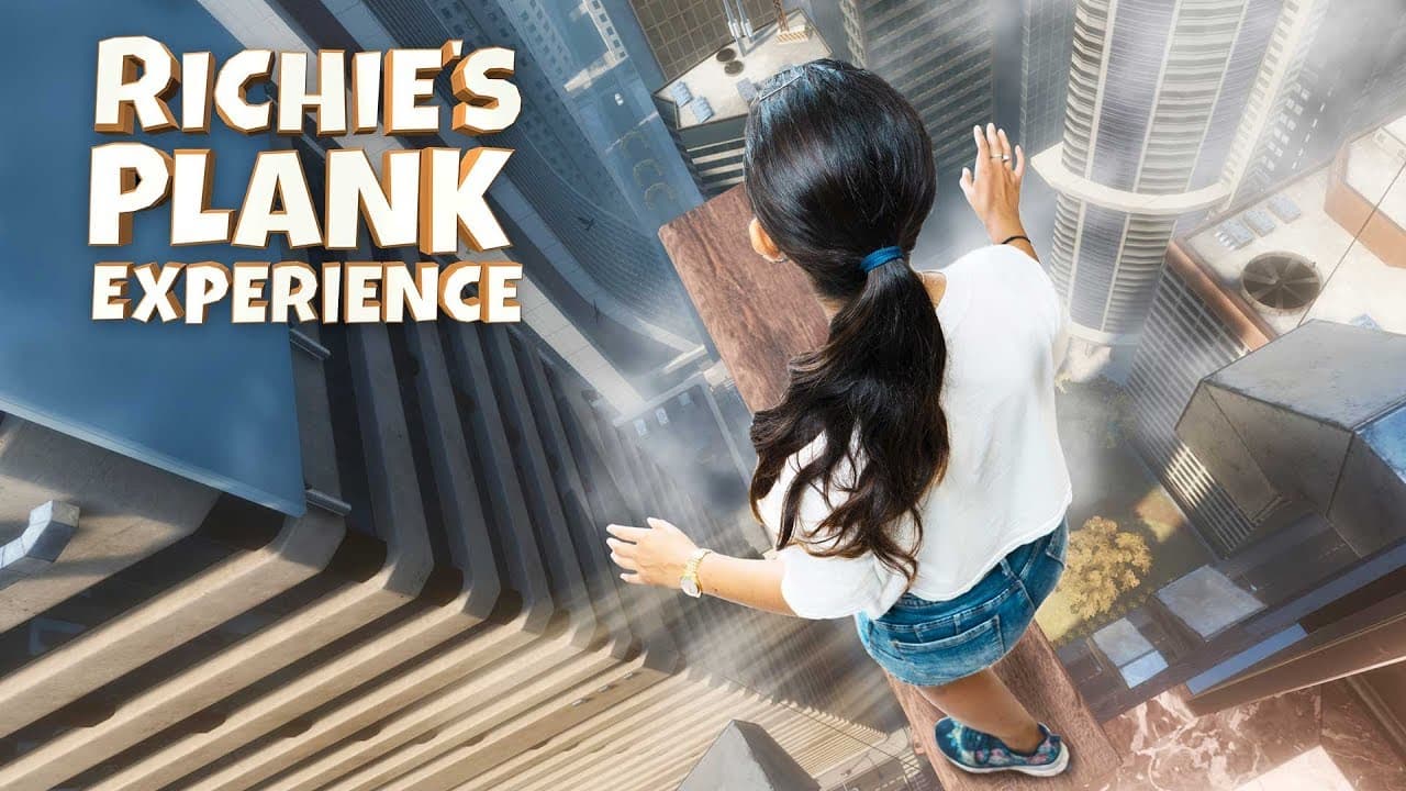 Richie’s Plank Experience virtual reality artwork