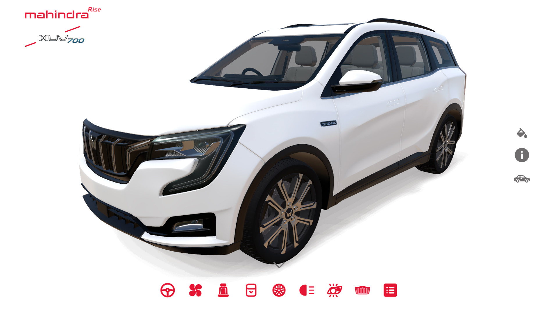 3d Model Mahindra Suv 700