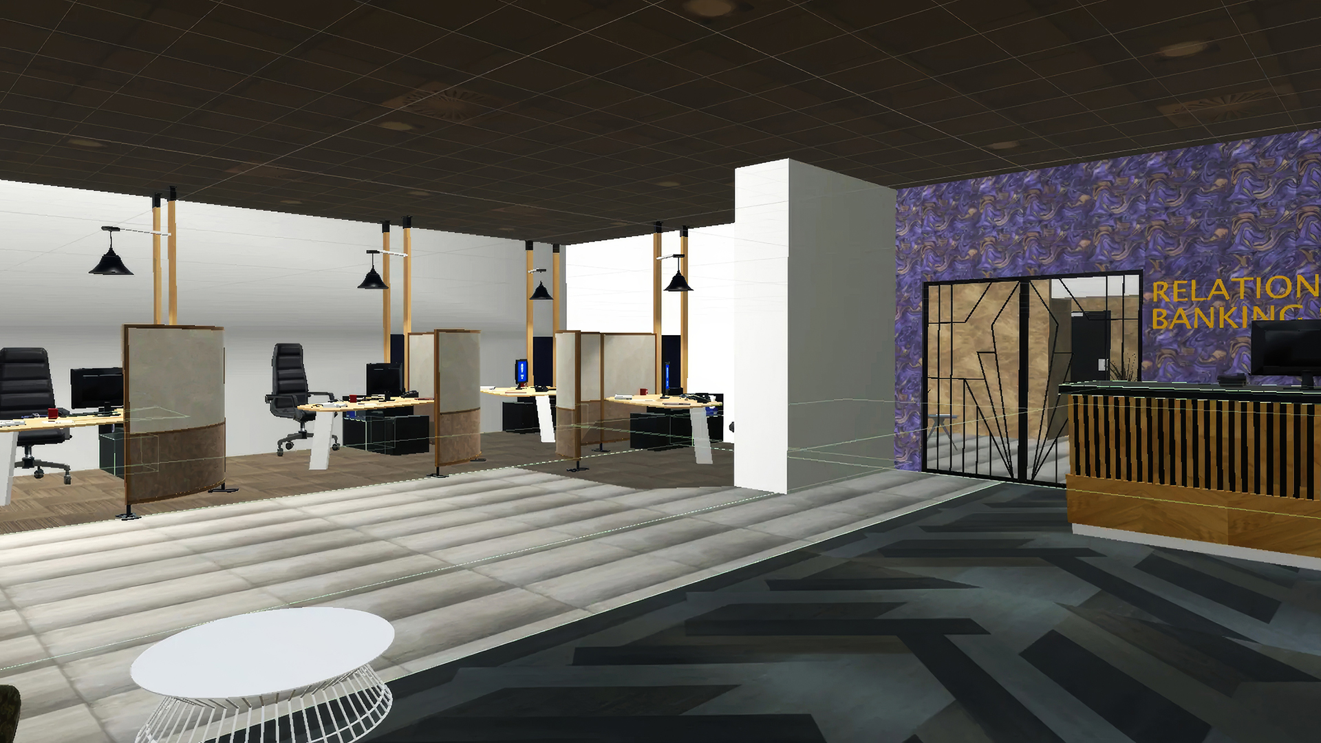 3d Model Standard Bank Branch