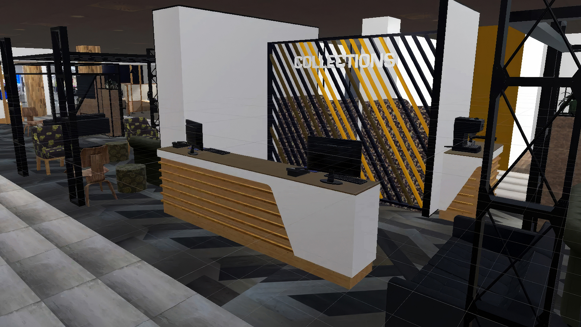 3d Model Standardbank Branch