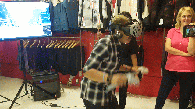 Virtual-Reality-Ski-Game