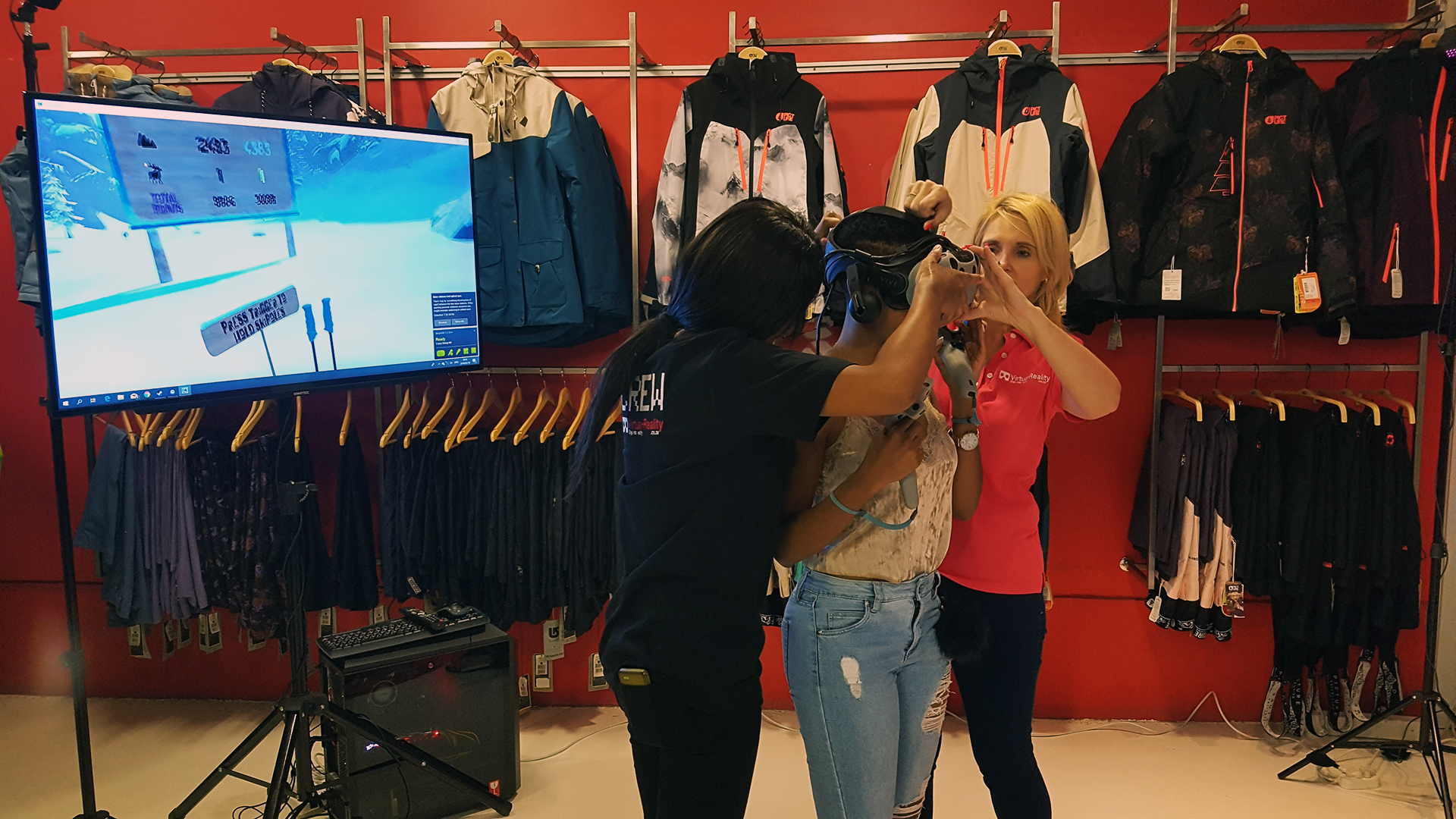 extreme sports in virtual reality