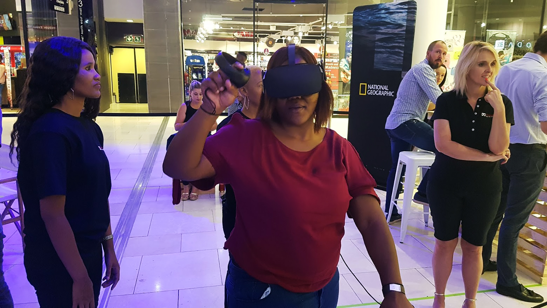 fun virtual reality activation