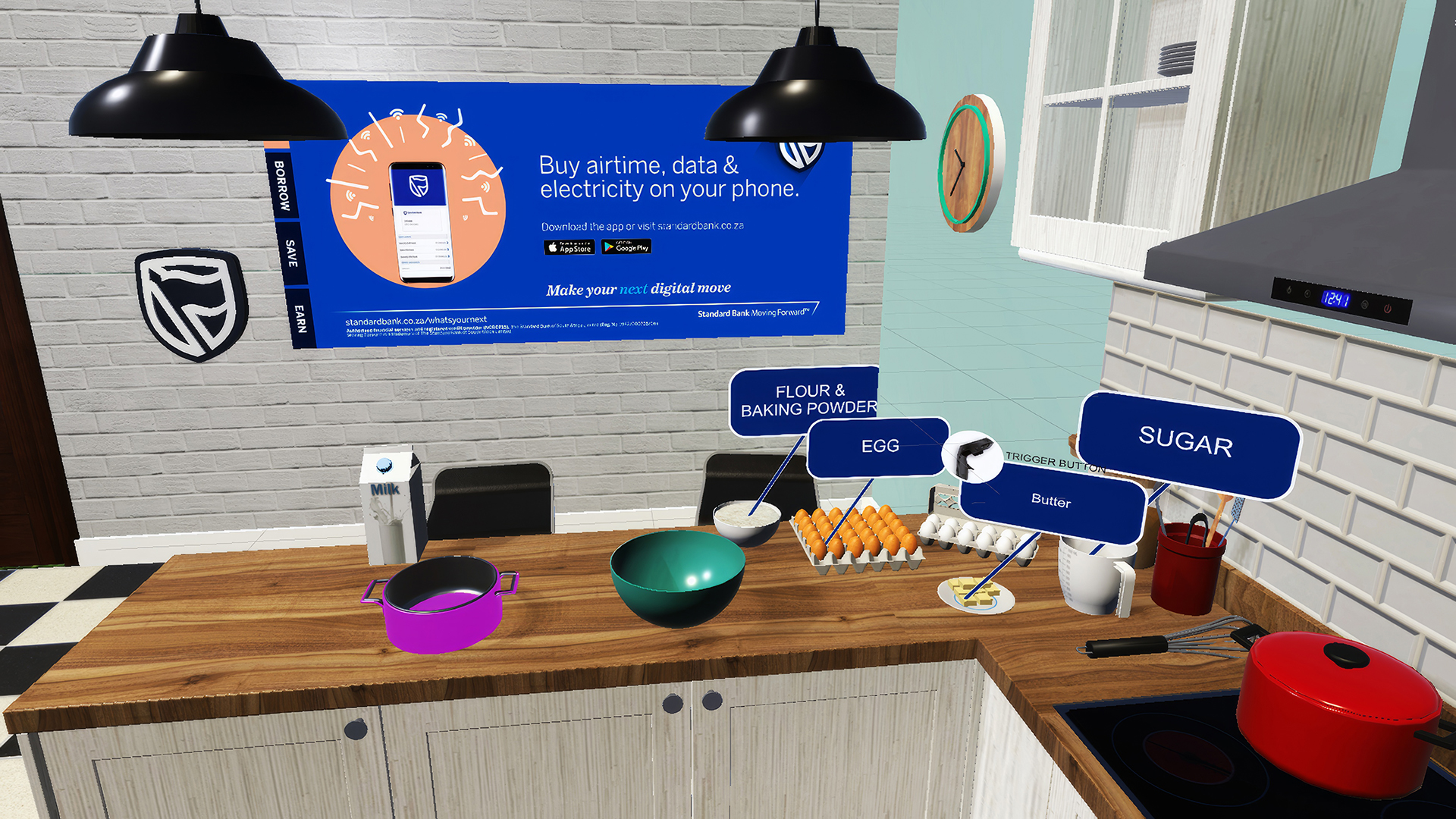 Virtual Reality Baking Game