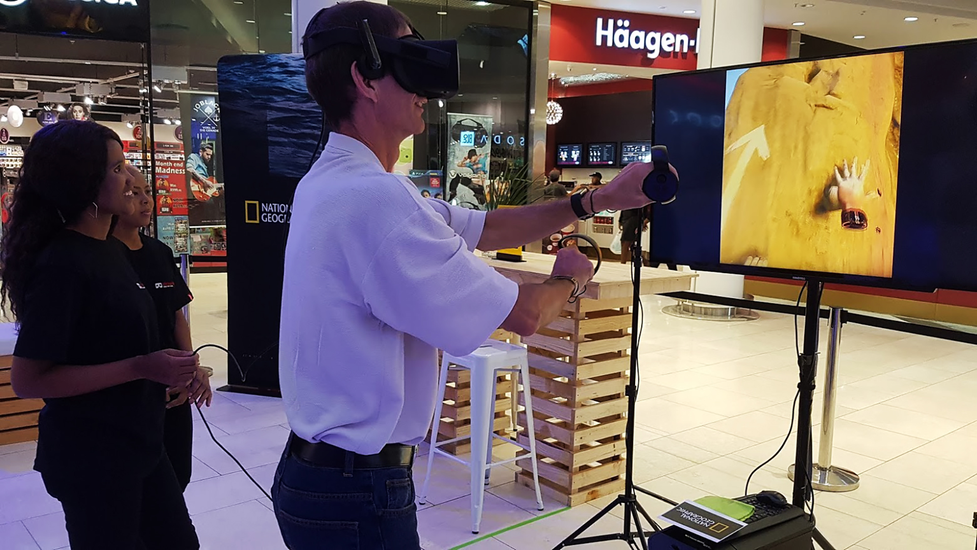 virtual reality mall events