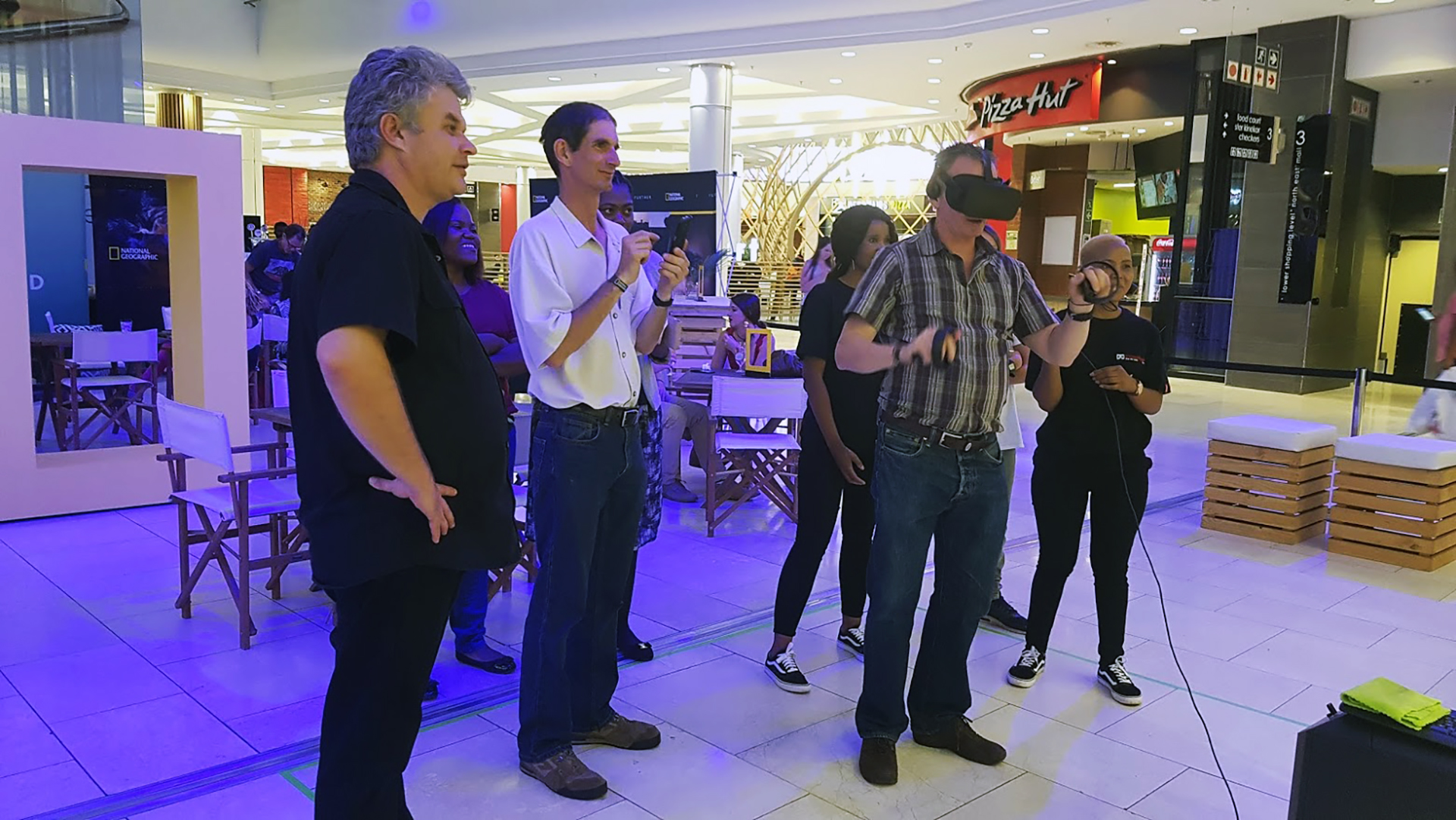vr shopping mall events