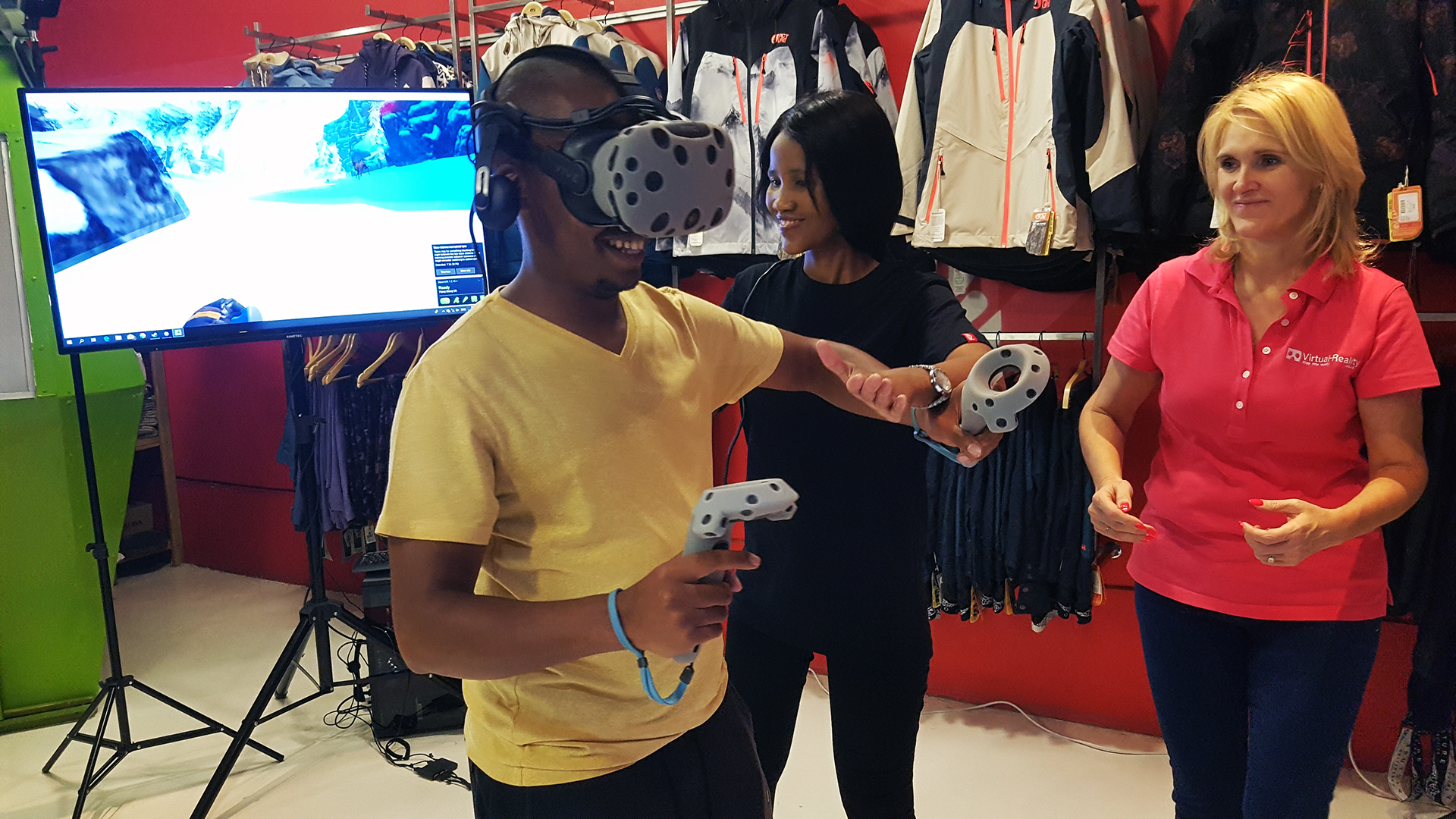 vr skiing